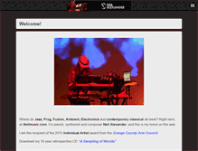 Tablet Screenshot of nailmusic.com
